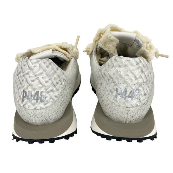 New P448 Italian Metallic Performance Cancun Sneakers in Task Size 37/7 - Picture 8 of 14